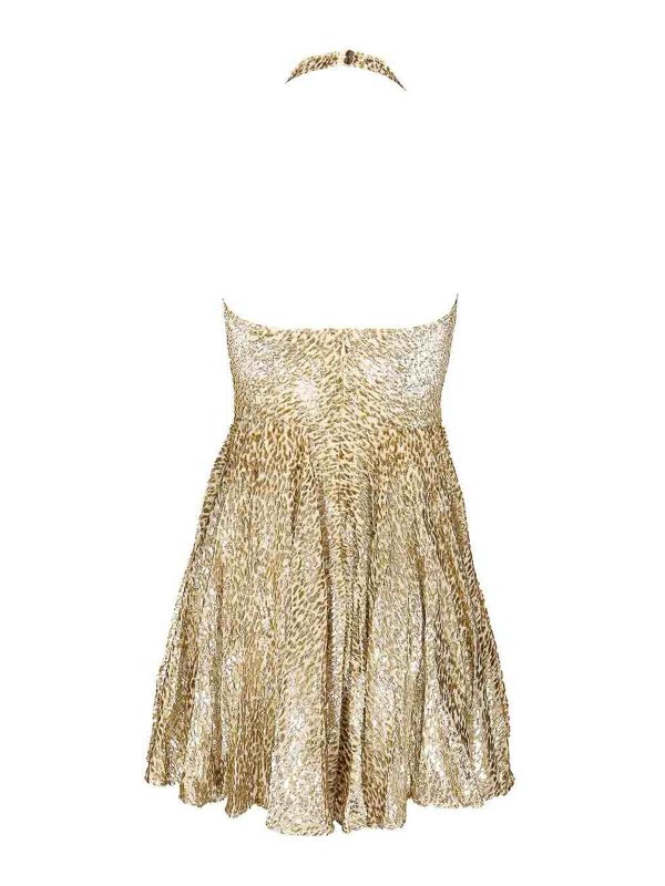Self Portrait: Robes courtes online - Robe Courte - Or