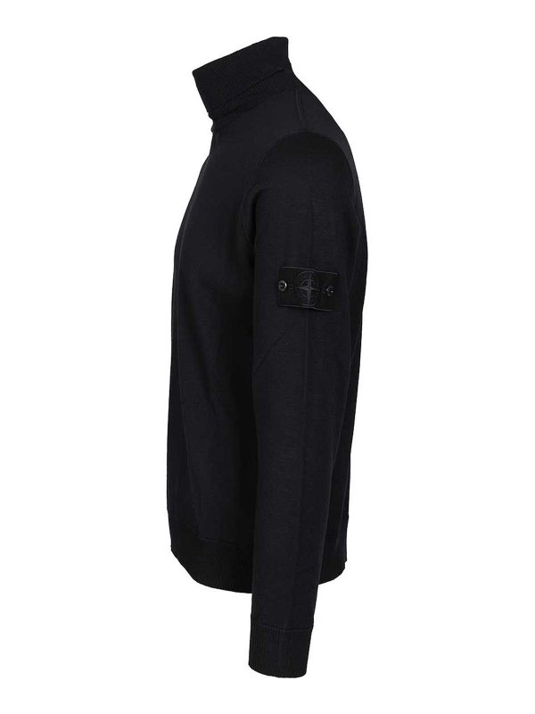 The Best Shops STONE ISLAND: crew necks - Turtleneck Sweater
