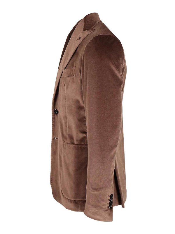 The Best Shops TAGLIATORE: カジュアルジャケット - カジュアルジャケット - ブラウン