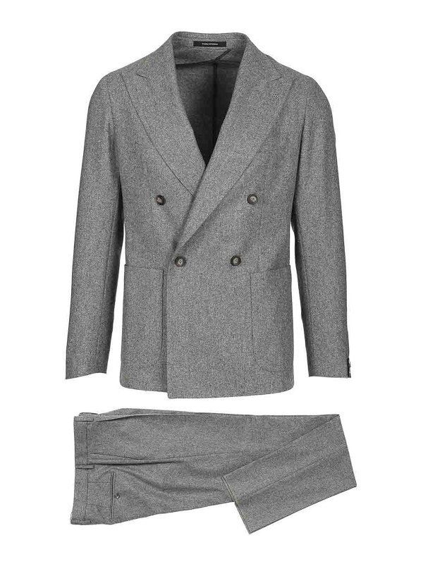 TAGLIATORE: Vestidos de gala - Traje - Gris