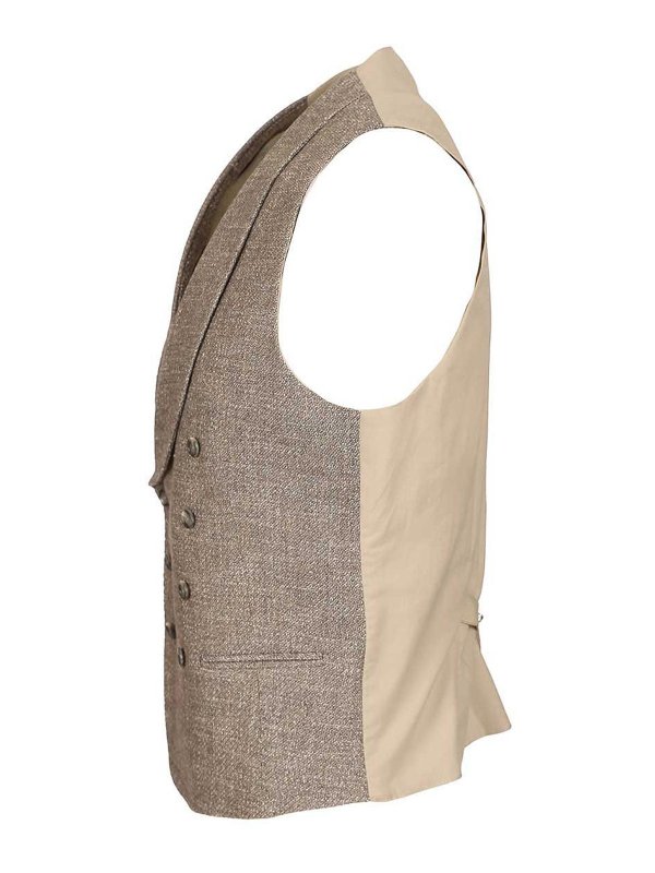 The Best Shops TAGLIATORE: Chalecos - Chaleco - Gris