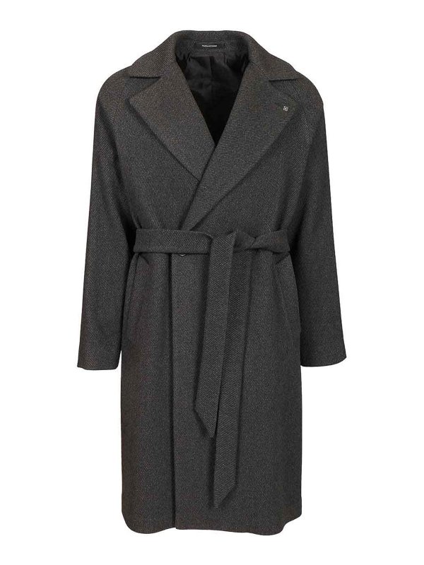 TAGLIATORE: knee length coats - Hendricks  Coat