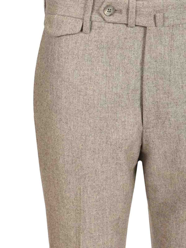 カジュアルパンツ - ベージュ shop online: TAGLIATORE