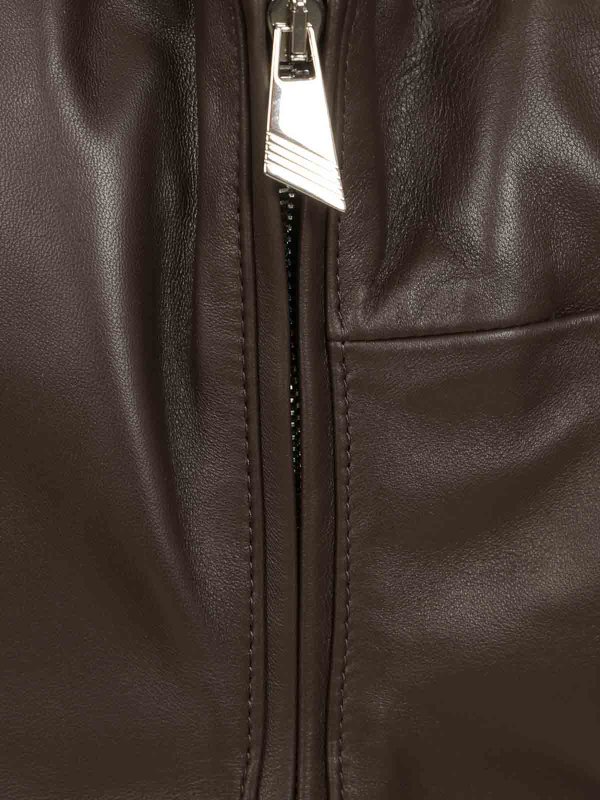 膝丈ドレス - ブラウン shop online: The Attico