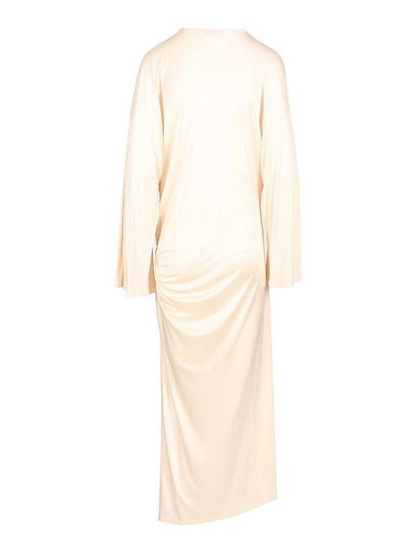 The Attico: ニーレングスドレス online - 膝丈ドレス - 白