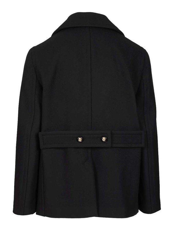 VALENTINO GARAVANI: knee length coats online - Wool Pea Coat