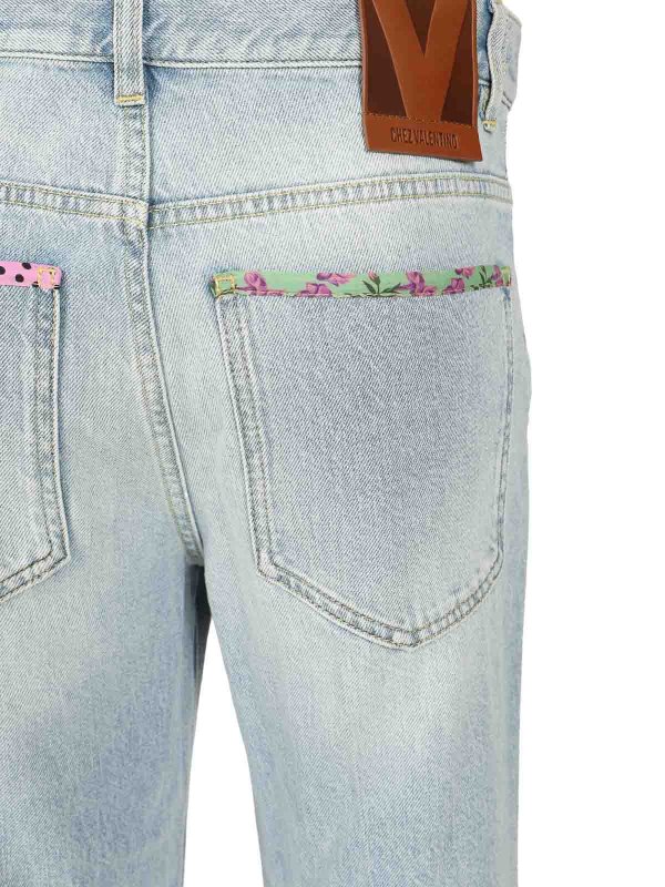 VALENTINO GARAVANI buy online ストレートジーンズ - ブルー
