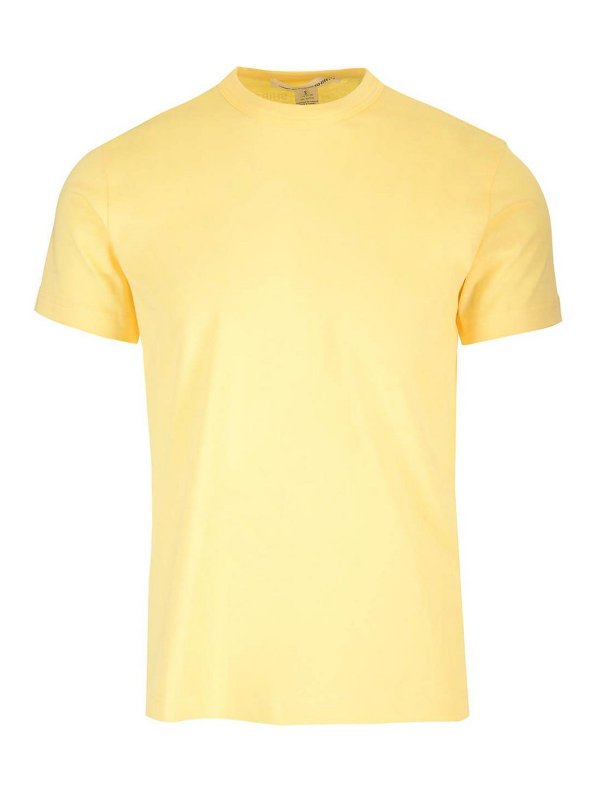 COMME DES GARCONS: Camisetas - Camiseta - Amarillo