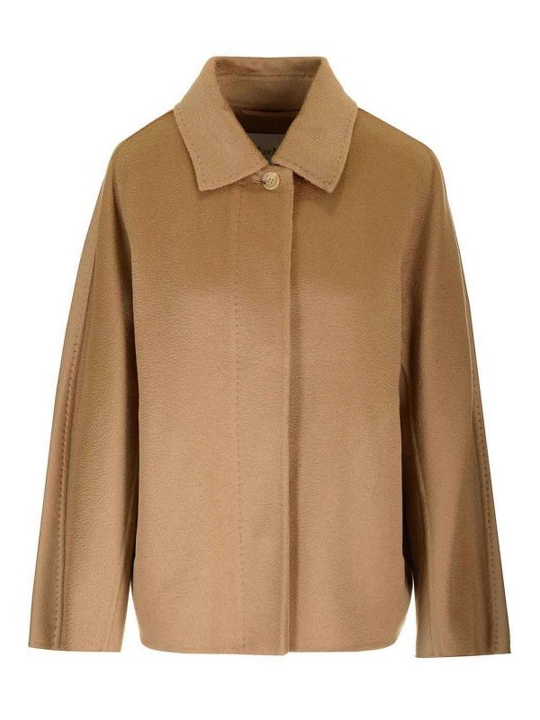 Max Mara: カジュアルジャケット - カジュアルジャケット - ブラウン