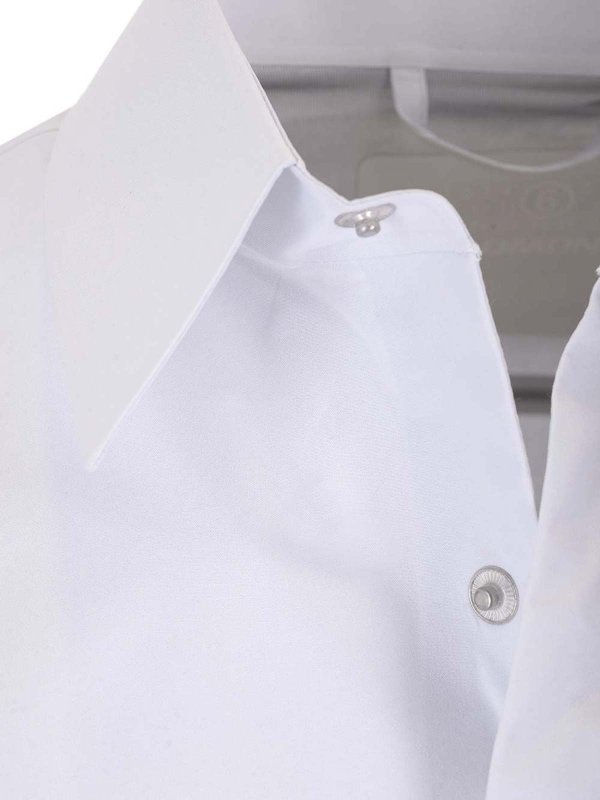 The Best Shops MM6 MAISON MARGIELA: Technical Oversized Shirt