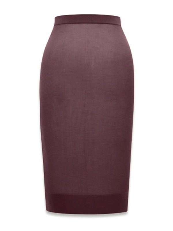 SAINT LAURENT: Knee length skirts & Midi - Pencil Skirt