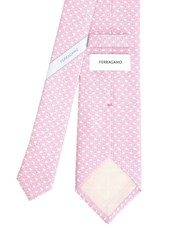FERRAGAMO: Corbatas y pajaritas online - Corbata - Rosado