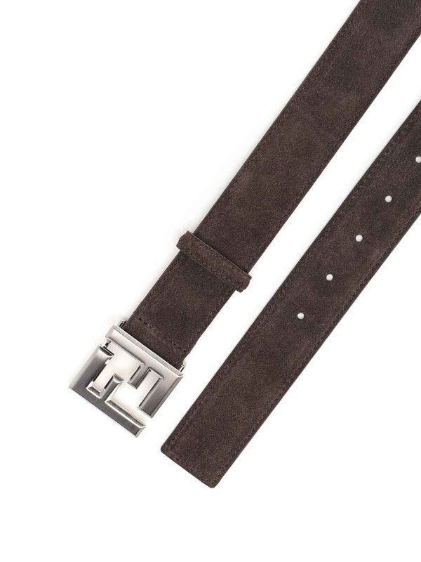 FENDI: belts online - Squared Ff Belt