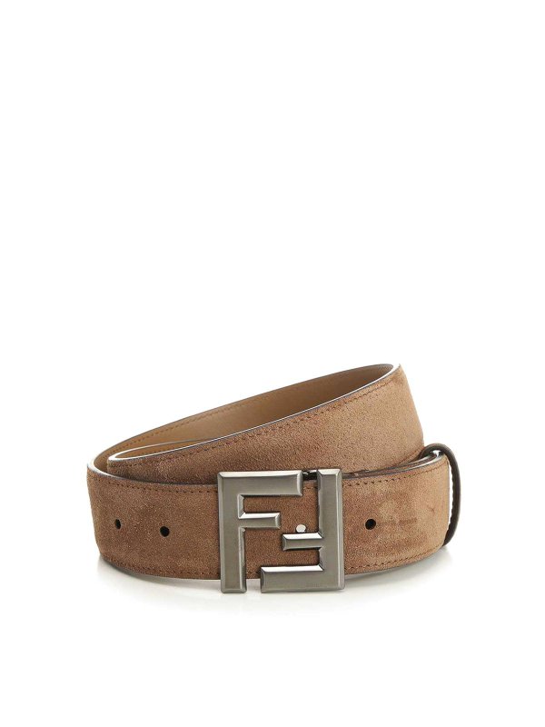 FENDI: belts - Squared Ff Belt