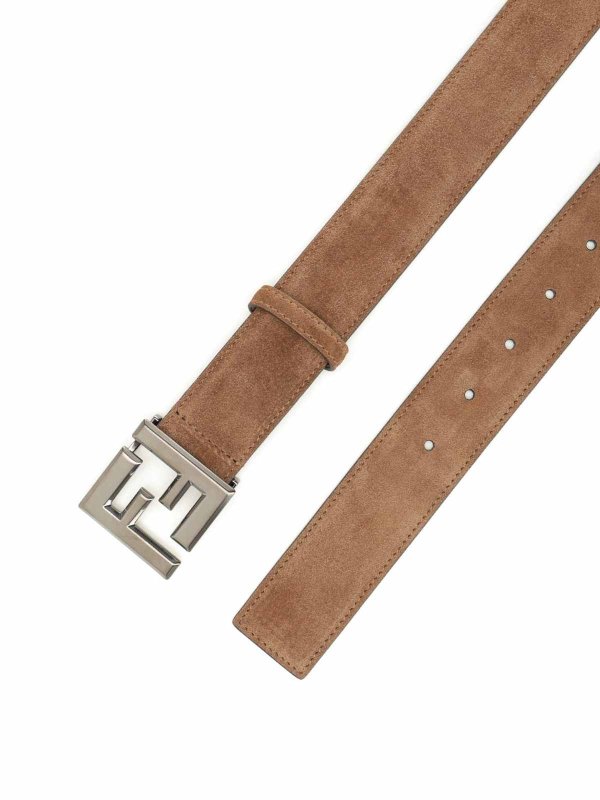 FENDI: belts online - Squared Ff Belt
