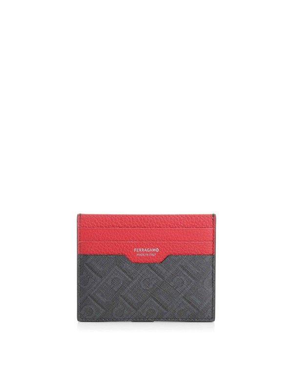 FERRAGAMO: wallets & purses - Monogram Card Holder
