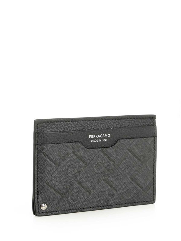 FERRAGAMO: wallets & purses online - Monogram Card Holder