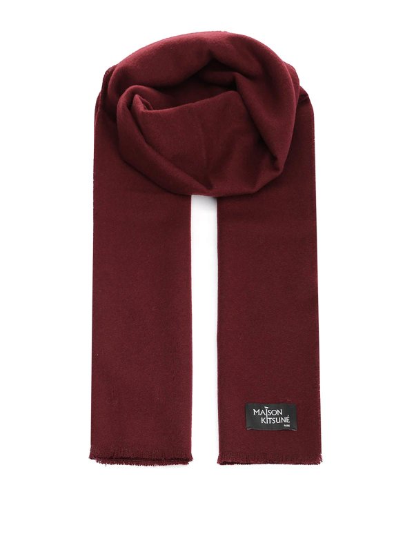 MAISON KITSUNÉ: scarves - Wool Scarf