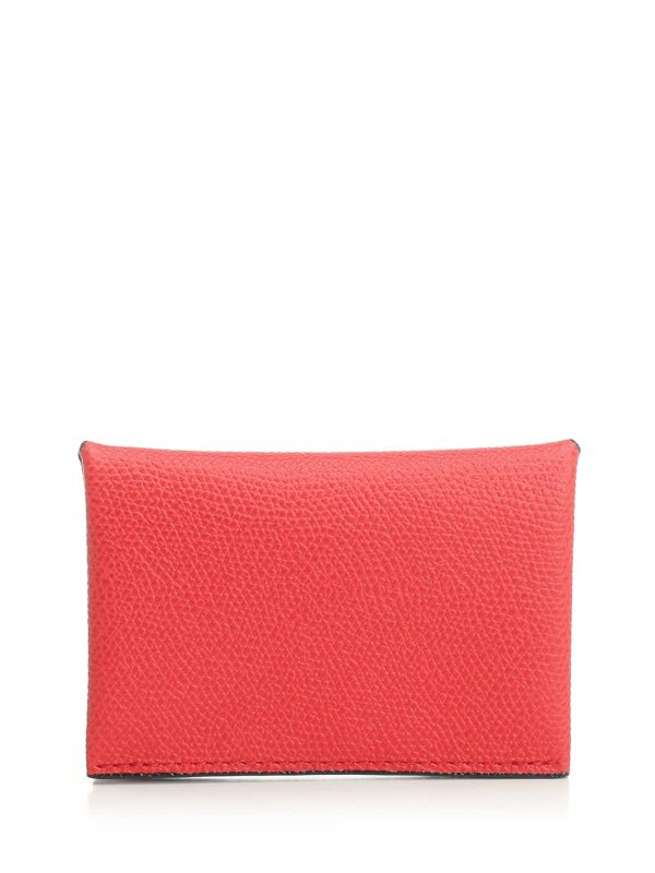 The Best Shops VALEXTRA: wallets & purses - Button Card Holder