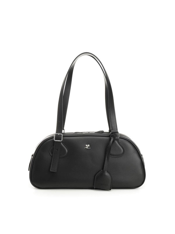 Courreges: totes bags - Medium  Leather Bag