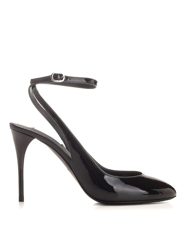 Alaïa: court shoes - Rounded Toe Sling Back