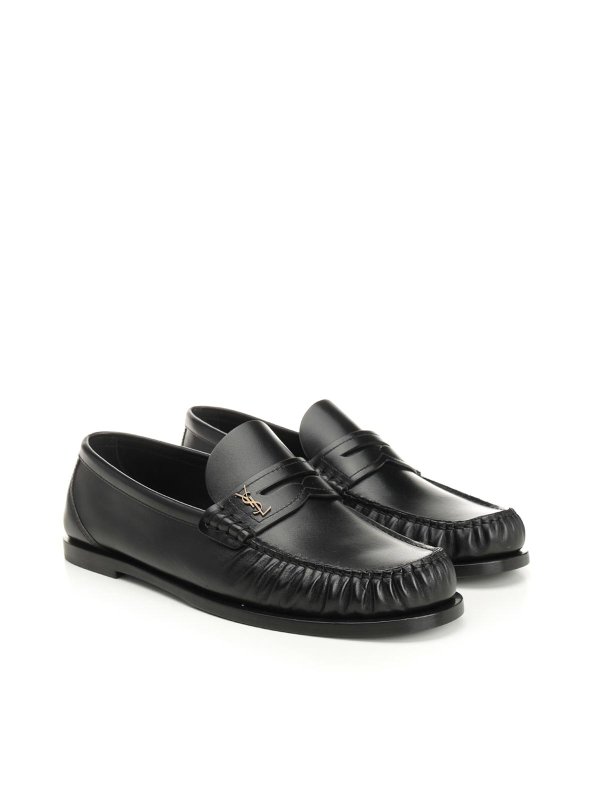 SAINT LAURENT: Loafers & Slippers online - Soft Moccasins