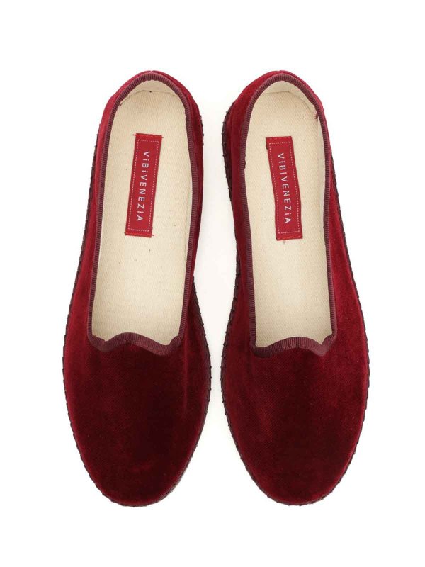 VIBI VENEZIA buy online フラットシューズ - ダークレッド