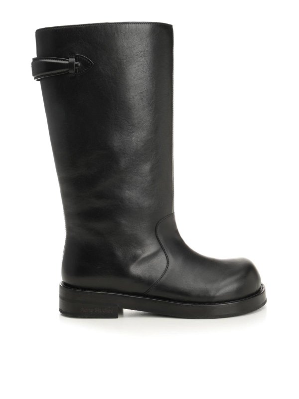 Acne Studios: Bottes - Bottes - Noir