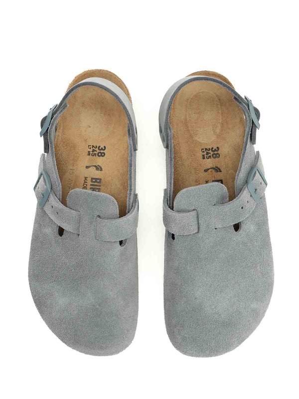 BIRKENSTOCK buy online Mules - Hellblau