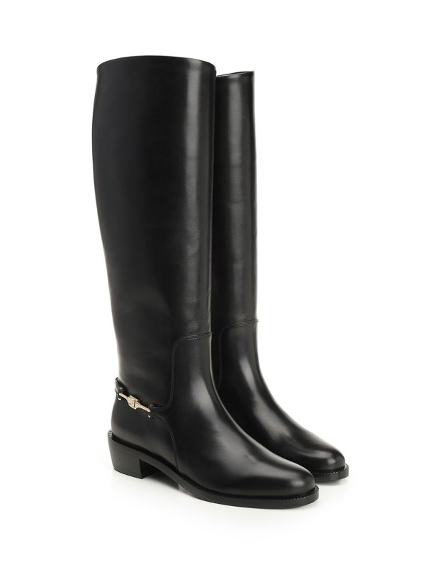 FERRAGAMO: Botas online - Botas - Negro