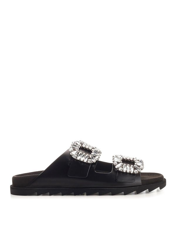 ROGER VIVIER: ミュール - ミュール - 黒