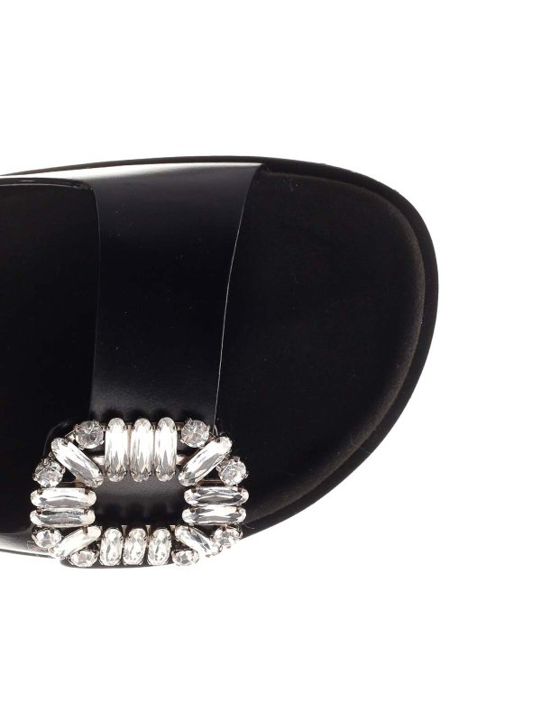 ミュール - 黒 shop online: ROGER VIVIER