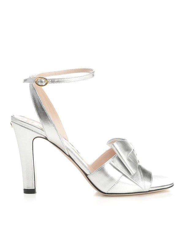 VALENTINO GARAVANI: サンダル - サンダル - 銀