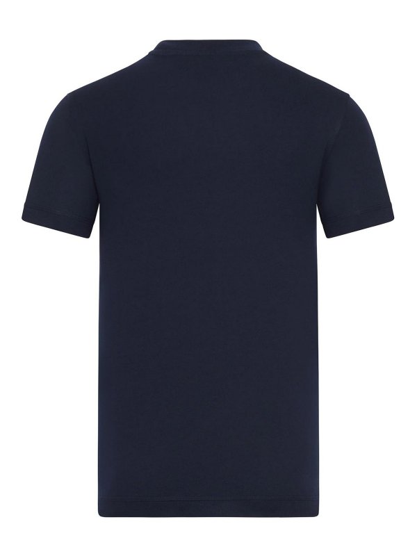 BURBERRY: t-shirts online - Ekd Front Logo T-Shirt