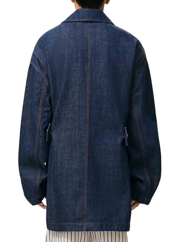 Heritage Insert Cotton Work Jacket shop online: AMI PARIS