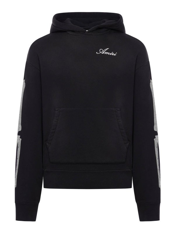 AMIRI: Sweatshirts & Sweaters - Bones Oversized Hoodie