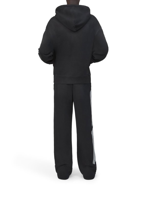 The Best Shops AMIRI: Sweatshirts & Sweaters - Bones Oversized Hoodie