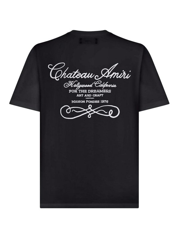 AMIRI: Camisetas online - Camiseta - Negro