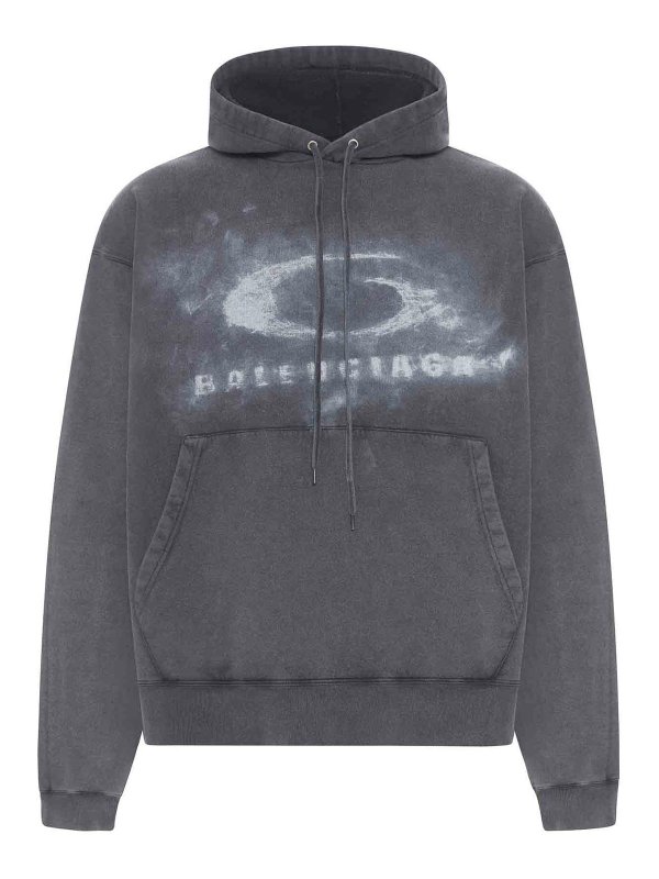 BALENCIAGA: スウェット＆セーター - スウェットシャツ/セーター - 黒