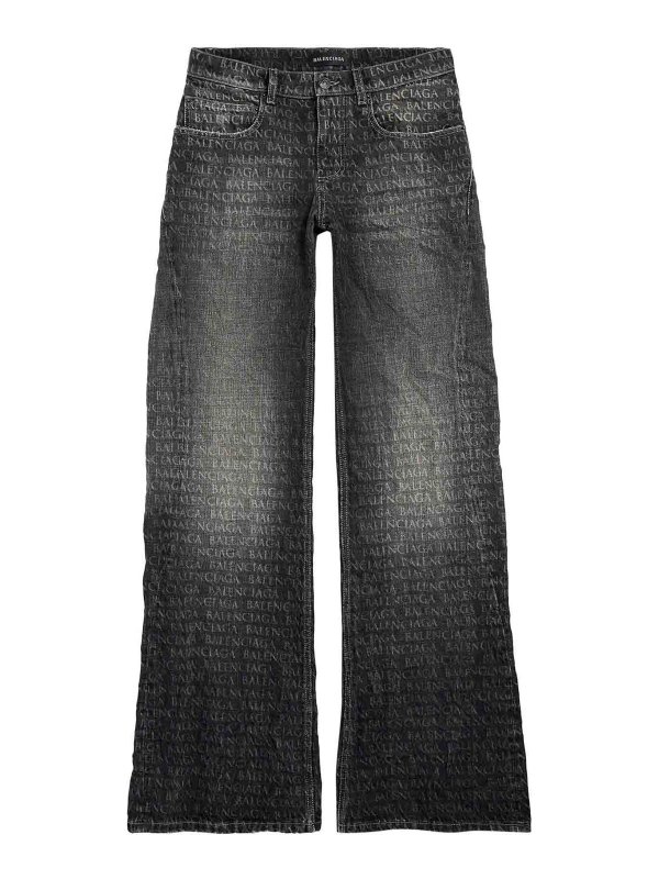 BALENCIAGA: カジュアルトラウザー - カジュアルパンツ - 黒