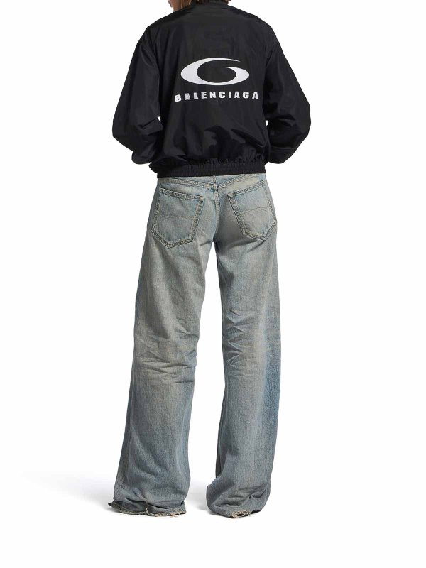 カジュアルパンツ - ブルー shop online: BALENCIAGA