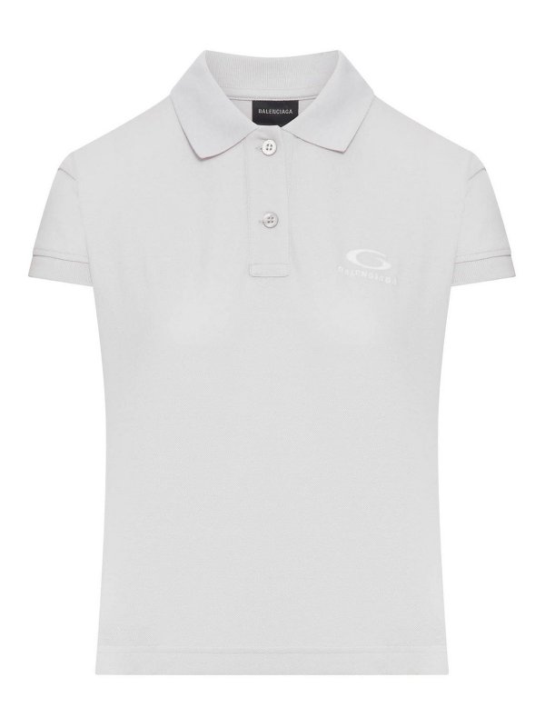 BALENCIAGA: ポロシャツ - ポロシャツ - 白