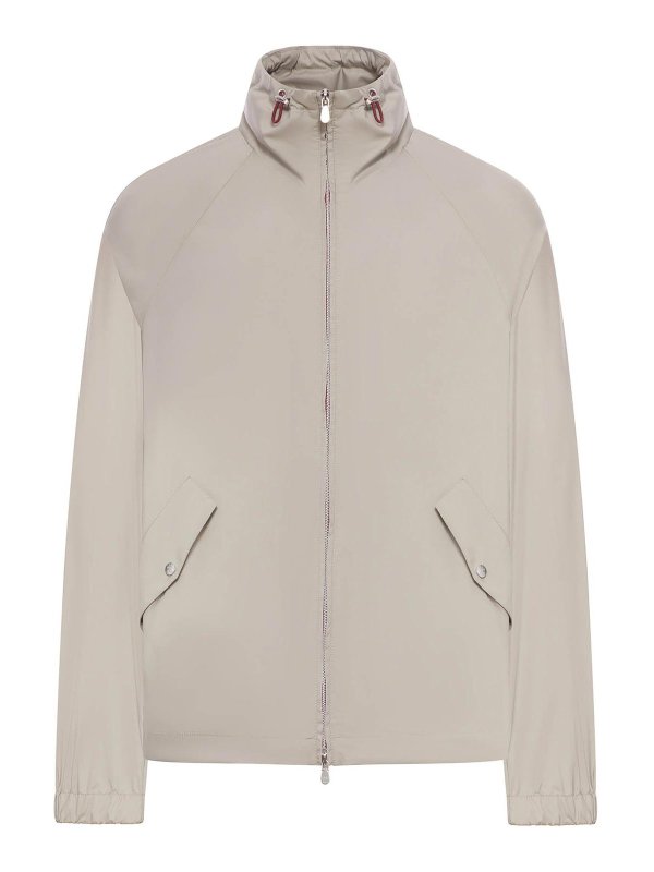 BRUNELLO CUCINELLI: カジュアルジャケット - カジュアルジャケット - ブラウン