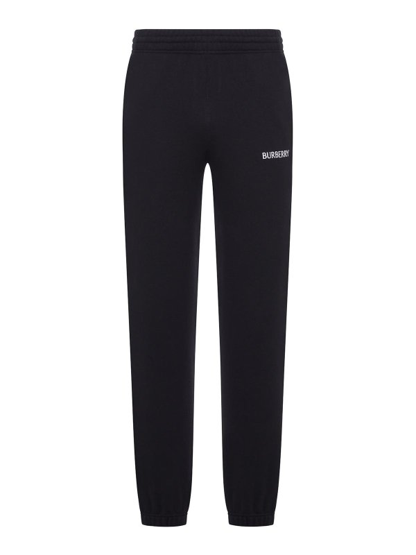 BURBERRY: スウェットパンツ - トラックスーツ ボトムス - 黒