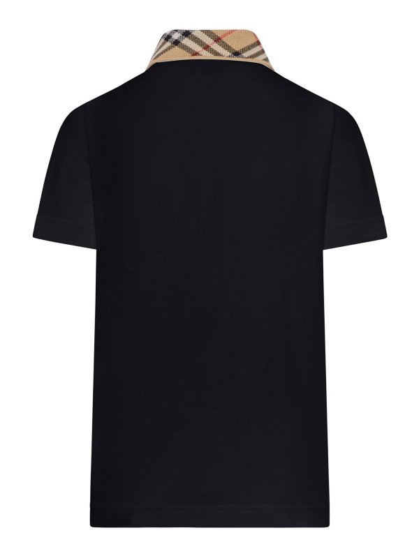 BURBERRY: ポロシャツ online - ポロシャツ - 黒