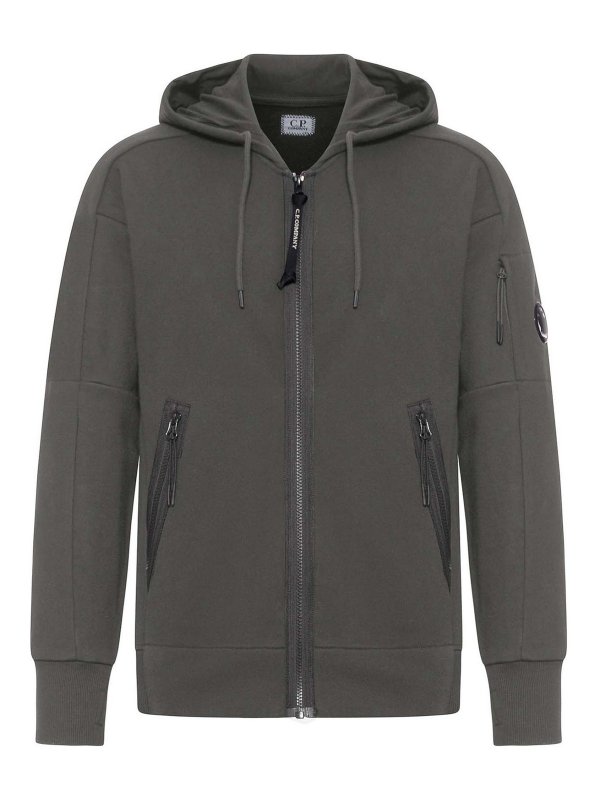 C.P. COMPANY: Sweatshirts und Pullover - Sweatshirt - Grau