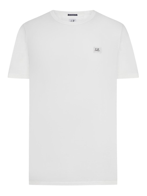 C.P. COMPANY: Camisetas - Camiseta - Blanco