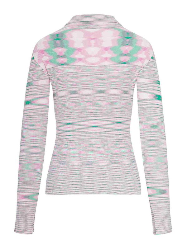 GANNI: ポロシャツ online - ポロシャツ - ピンク