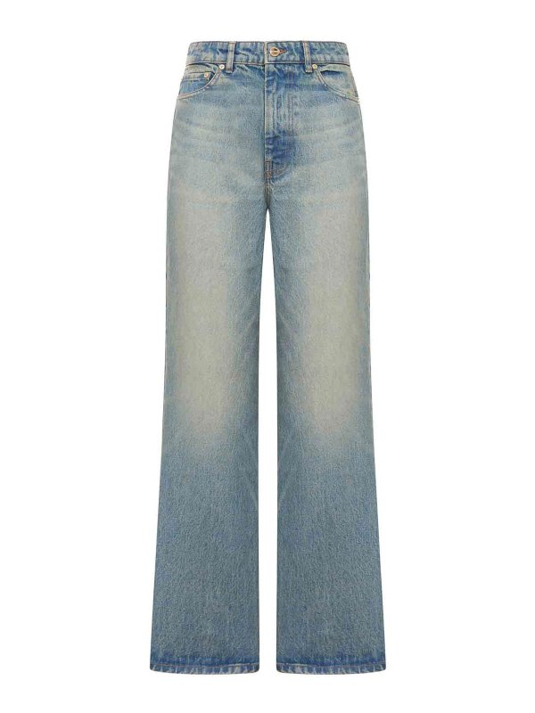 GANNI: ボーイフレンドデニム - ボーイフレンド - ブルー