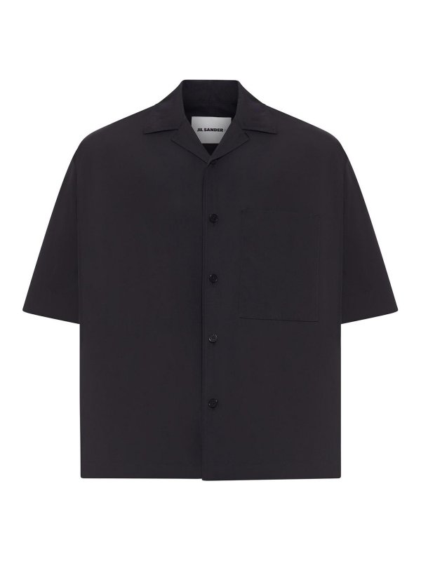 JIL SANDER: Hemden - Hemd - Schwarz